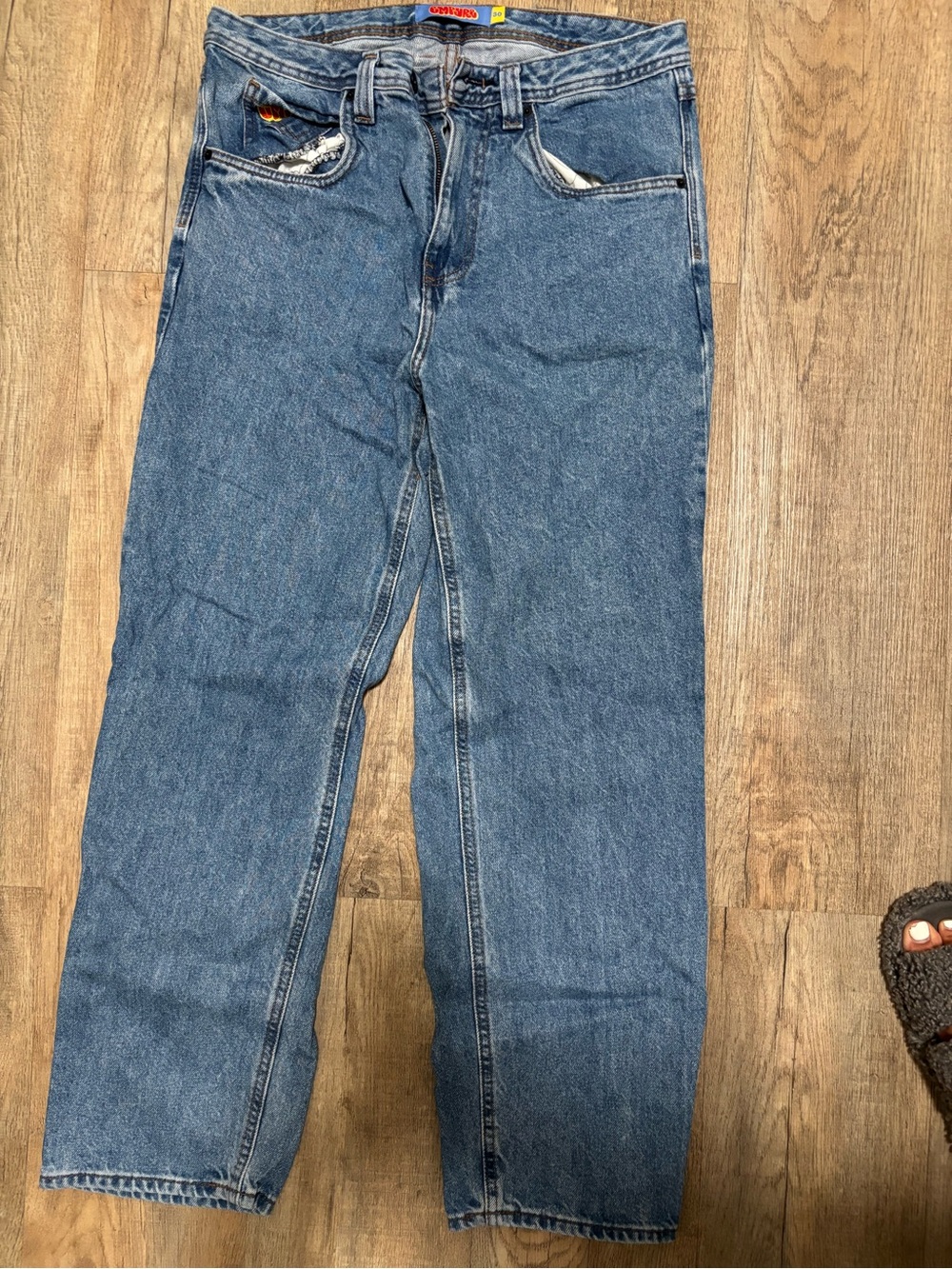 Empyre Men's Straight-Leg Jeans in Medium Blue